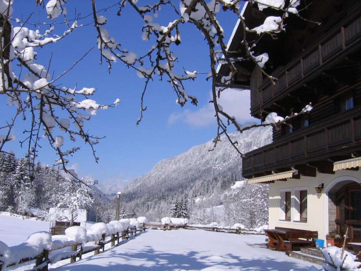 Pension Waidmannsruh Oberau Exterior foto