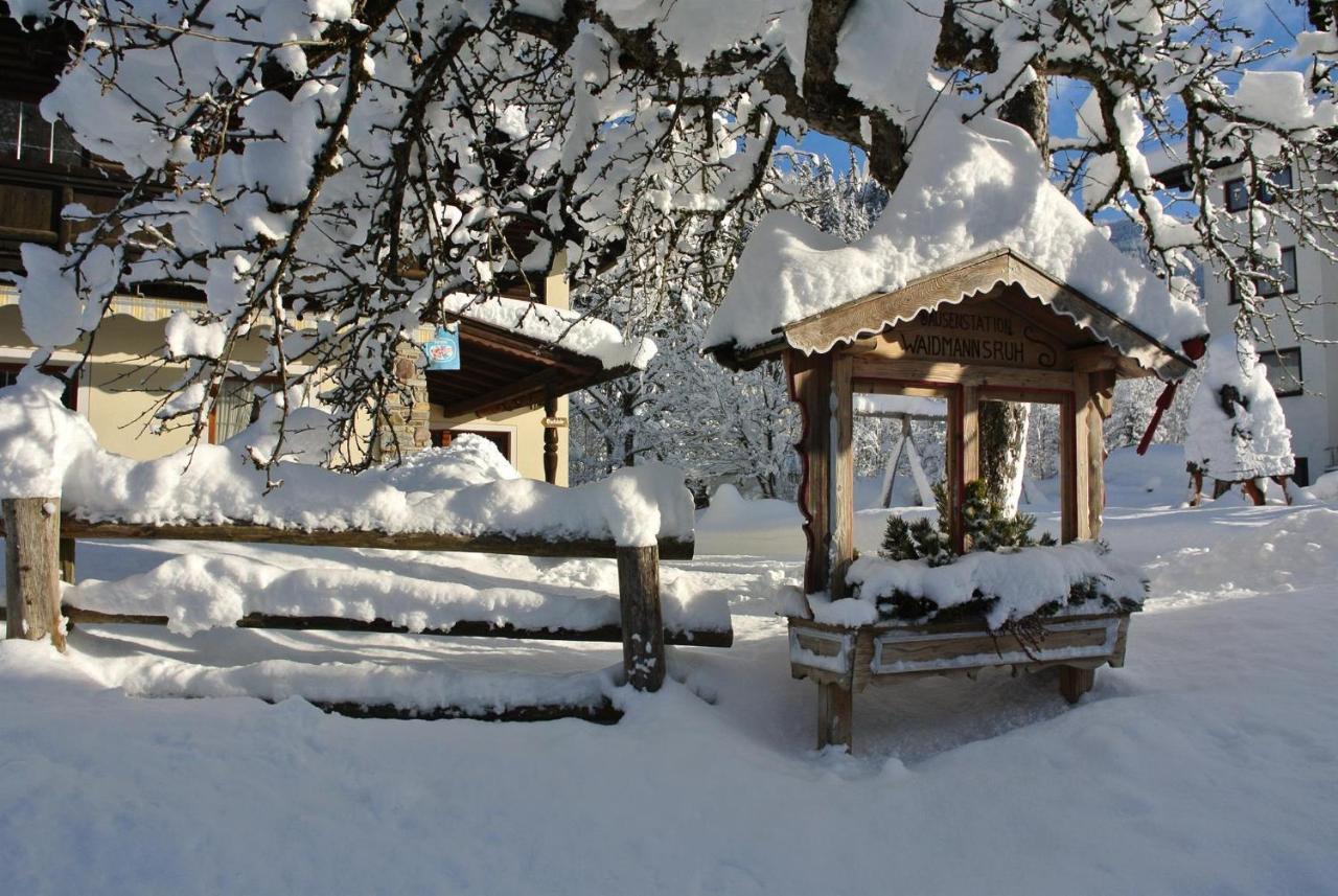 Pension Waidmannsruh Oberau Exterior foto